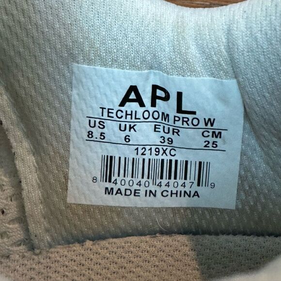 APL Athletic Propulsion Labs Techloom Pro Sneakers White Metallic Pearl Size 8.5 - Picture 11 of 11